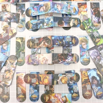 18 semne magnetice de carte cu clips de clasificare pentru elevi – papetărie educațională creativă