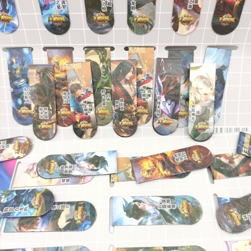 18 semne magnetice de carte cu clips de clasificare pentru elevi – papetărie educațională creativă