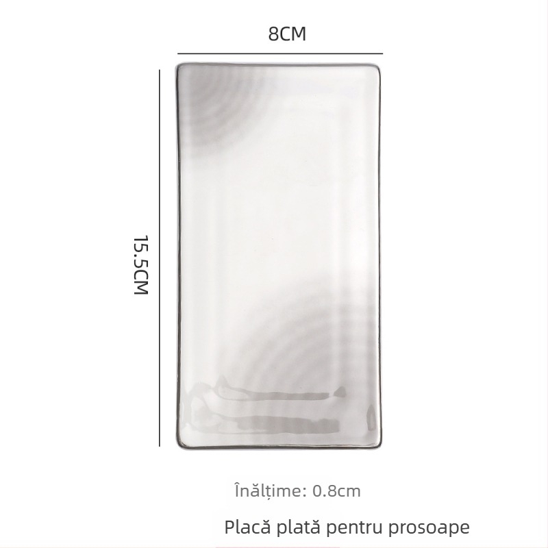 Set boluri și farfurii din porțelan cu os, ceramică cu luciu glazurat, stil modern minimalist, nou model de 26 ani