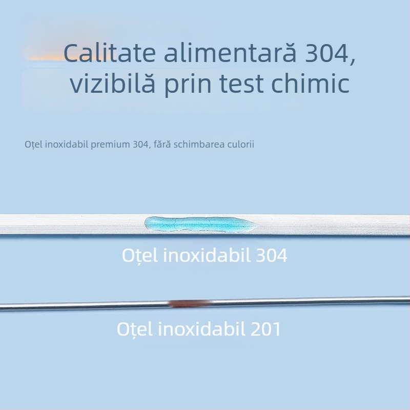 Set de frigărui din oțel inoxidabil — țepușe plate și rotunde pentru grătar în aer liber