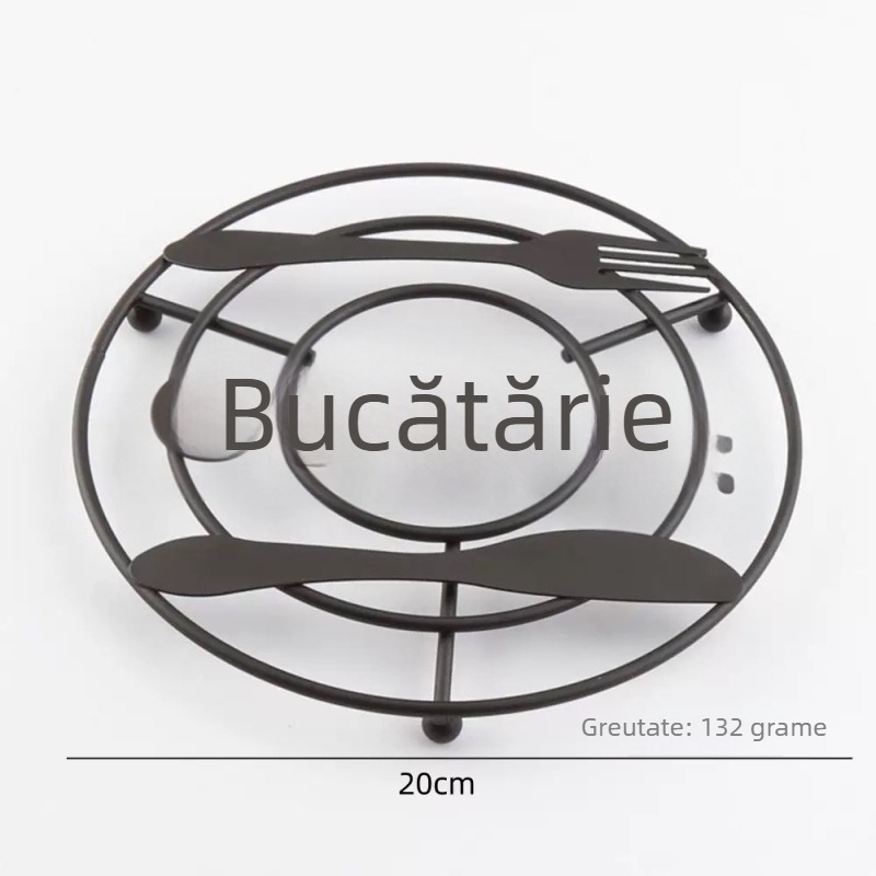 Grilă circulară de abur din oțel inoxidabil, îngroșată, multifuncțională, în formă de literă pentru oala sub presiune, tavă antiderapantă pentru abur