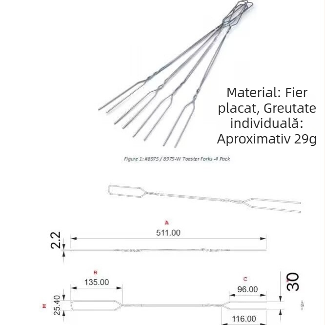 Kit de rumenire pentru pui: furculiță de grătar, tavă de rumenire pentru pui, grilaj pentru pui, găleată cu cărbune