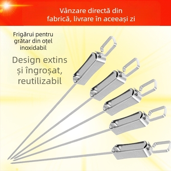 Frigărui telescopice din oțel inoxidabil pentru grătar