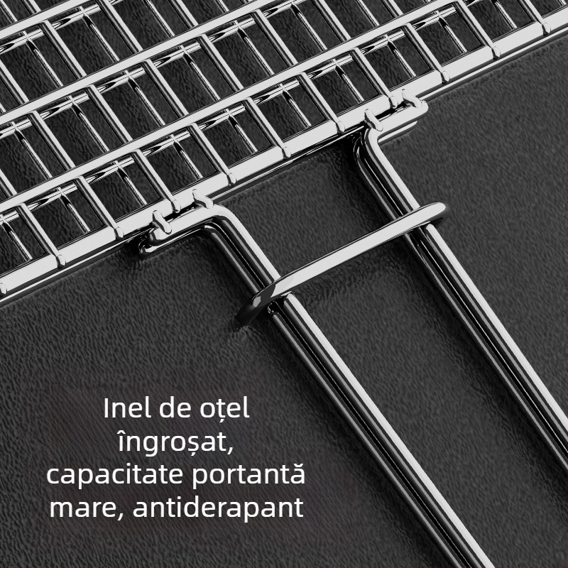 Cleme din oțel inoxidabil pentru pește și plasă de grătar, mare dimensiune, pentru pește și legume