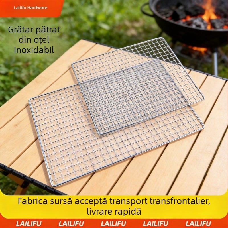 Grilaj pătrat galvanizat pentru grătar