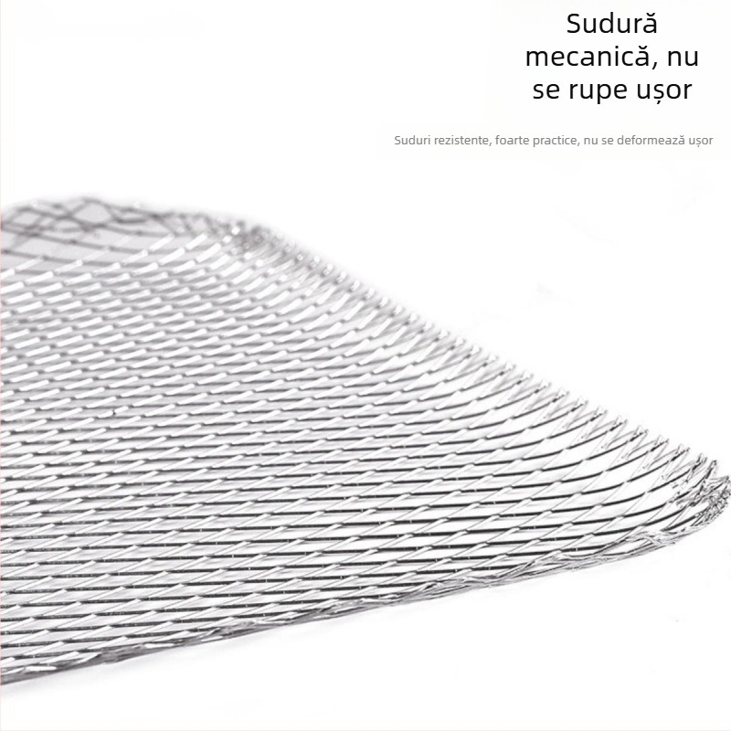 Plasă din aluminiu antiaderent pentru grătar exterior, covoraș de copt de unică folosință, previne scurgerile, covoraș pentru cuptor, rezistent la temperaturi înalte
