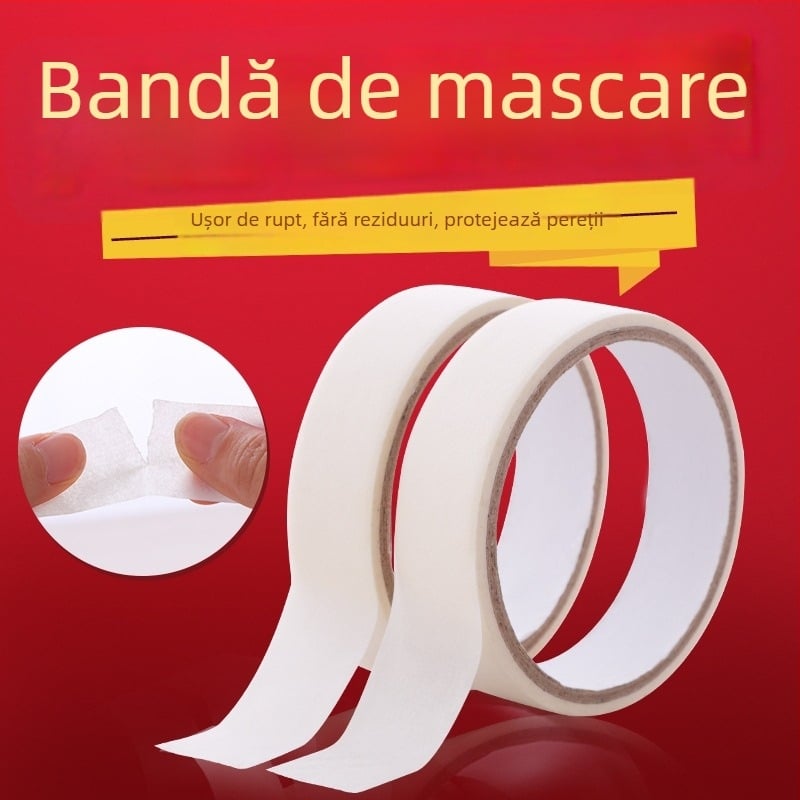 Bandă de mascare pentru decoruri de nuntă și baloane, fără reziduuri de adeziv