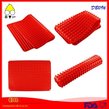 Covoraș piramidal din silicon pentru grătar și cuptor, rezistent la temperaturi înalte, pentru cuptor cu microunde