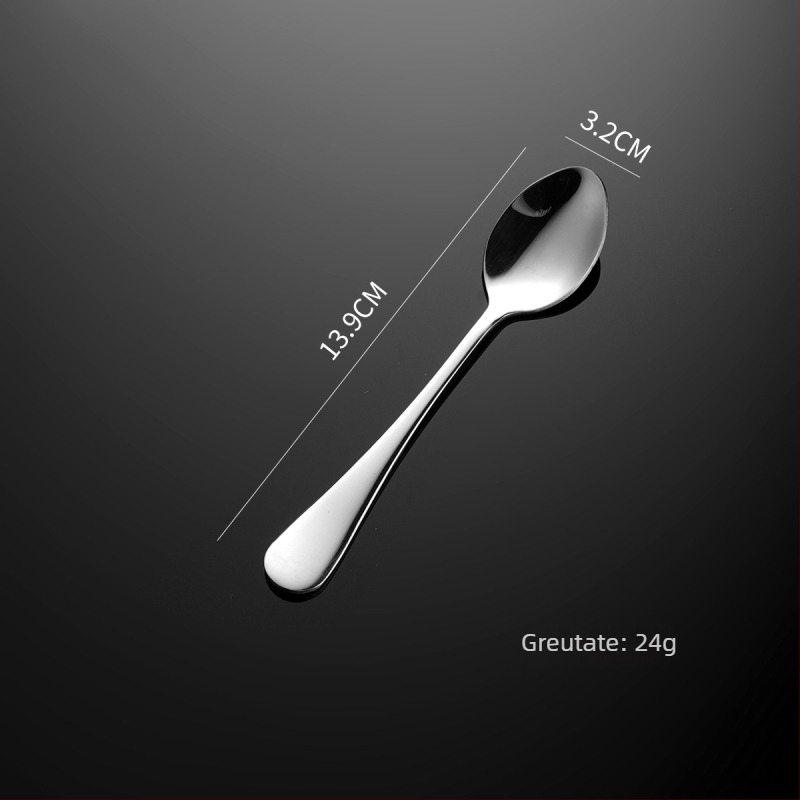 Set tacâmuri din oțel inoxidabil 304, seria 1010: cuțite și furci, cuțit și furcă pentru friptură, lingură de desert și linguriță de cafea