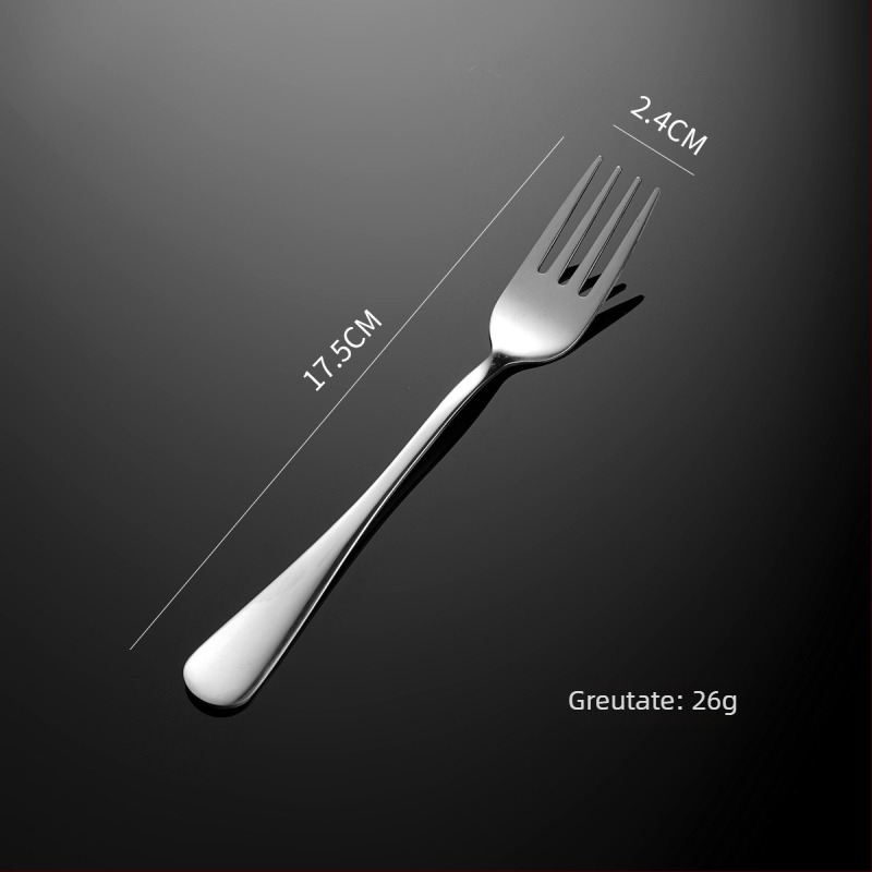 Set tacâmuri din oțel inoxidabil 304, seria 1010: cuțite și furci, cuțit și furcă pentru friptură, lingură de desert și linguriță de cafea