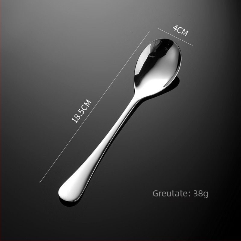 Set tacâmuri din oțel inoxidabil 304, seria 1010: cuțite și furci, cuțit și furcă pentru friptură, lingură de desert și linguriță de cafea