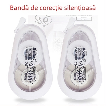 Bobao Morandi Mini Bandă Corectoare – Compactă, Design cu Inimă Drăguț pentru Elevi