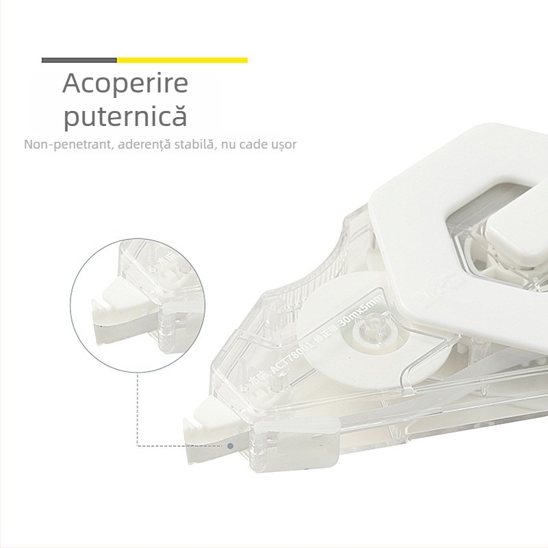 Bandă corectoare 30m pentru elevi, durabilă, 20m, model ACT78001