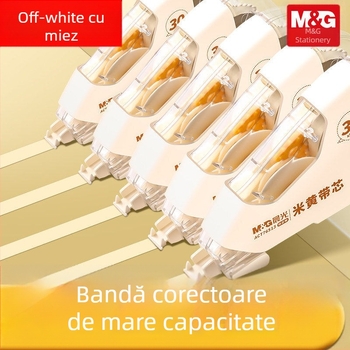 Bandă corecție M&G Morning, invizibilă, bej, capacitate mare, 20.3 m, durabilă, design elegant
