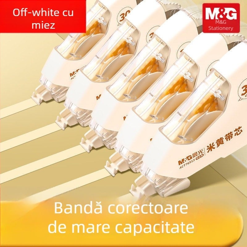 Bandă corecție M&G Morning, invizibilă, bej, capacitate mare, 20.3 m, durabilă, design elegant