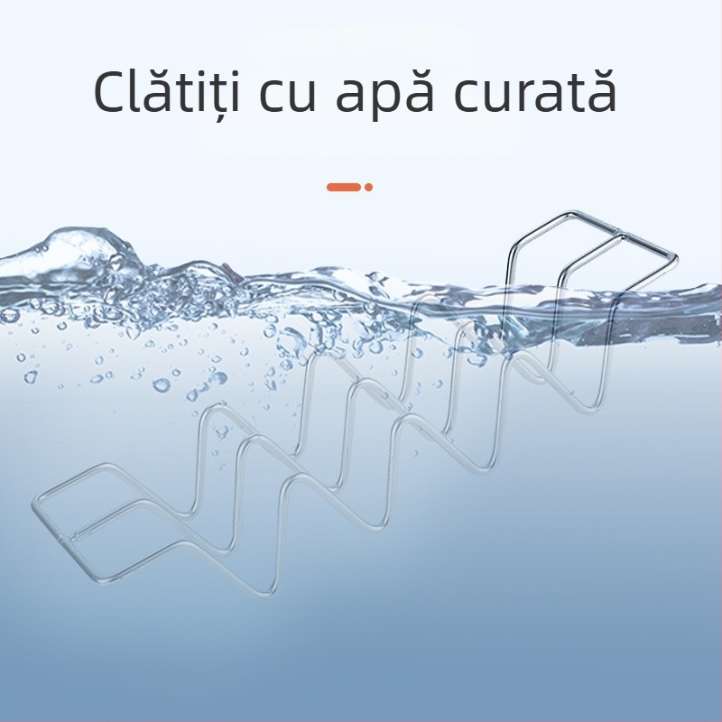 Grilă W din oțel inoxidabil 201, antiaderentă, ușor de curățat, design modern minimalist