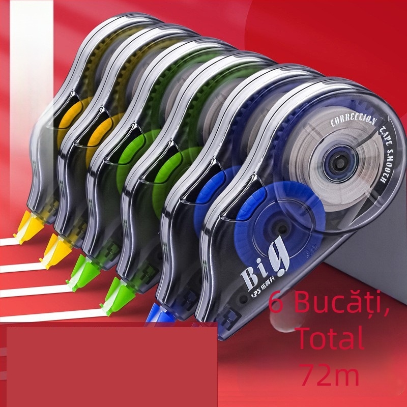 Lepusheng bandă corectoare silențioasă, capacitate mare, mini portabil pentru elevi, aspect stilat