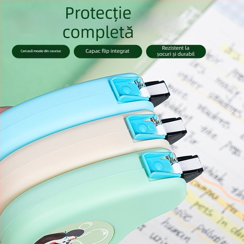 Bandă corectoare Deli – durabilă, potrivită pentru elevi, design elegant și drăguț pentru corectarea greșelilor