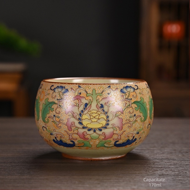 Cană de ceai Ru Kiln cu email, ceașcă de degustare a ceaiului, cană gazdă și oaspete, cană personală, cadou ceramic memorabil
