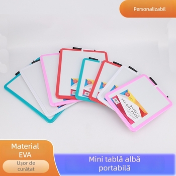 Tablă albă pentru notițe și desene, pentru copii — ștergere facilă, scriere lină