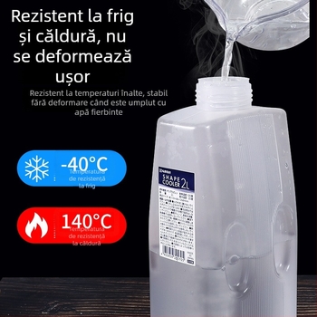 Sticlă de apă rece pentru uz casnic, rezistentă la temperaturi ridicate, capacitate mare pentru ceai de fructe și băuturi