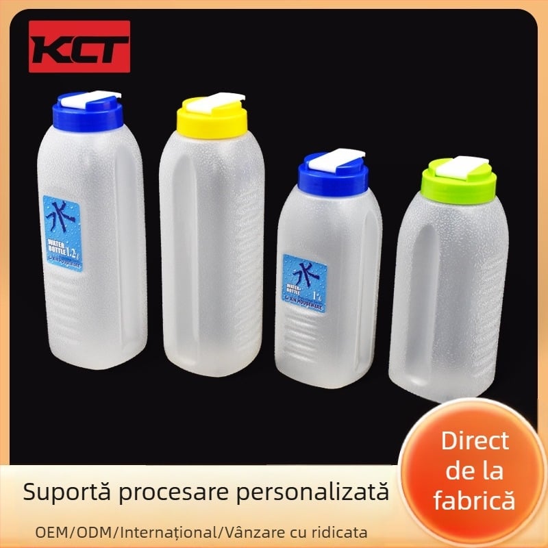 Recipient plastic rezistent la temperaturi înalte, 1,2 L, albastru, pentru băuturi, ceai cu lapte și suc; cafenele și restaurante