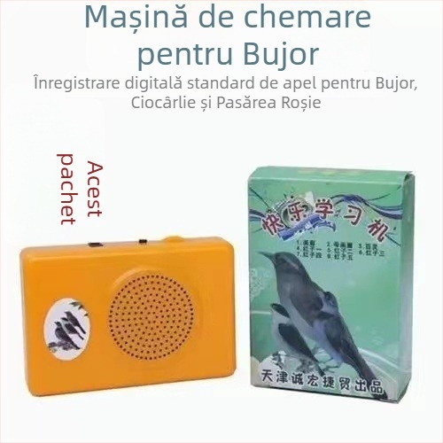 Dispozitiv de învățare a chemărilor păsărilor, redare a sunetelor