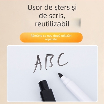 Tablă magnetică pliabilă suspendată – tablă neagră, tablă verde și tablă albă, suprafață de scriere cu cretă, pentru uz casnic sau cursuri de instruire, personalizabilă