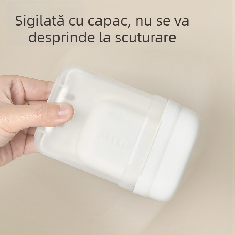 Cutie portabilă de săpun pentru călătorii, mini cutie de drenaj pentru depozitarea săpunului