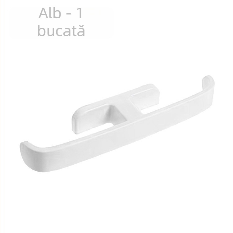 Raft de perete pentru papuci, montaj fără găuri, baie, organizator simplu pentru hol