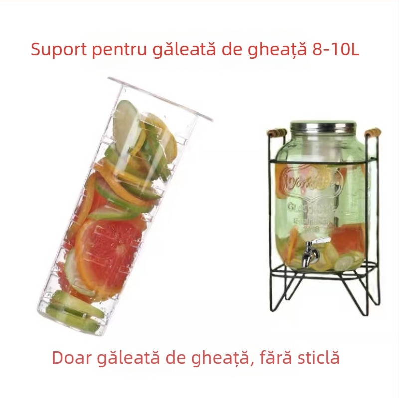 Baril din sticlă pentru băuturi: infuzii, cocktailuri, ceai și sucuri