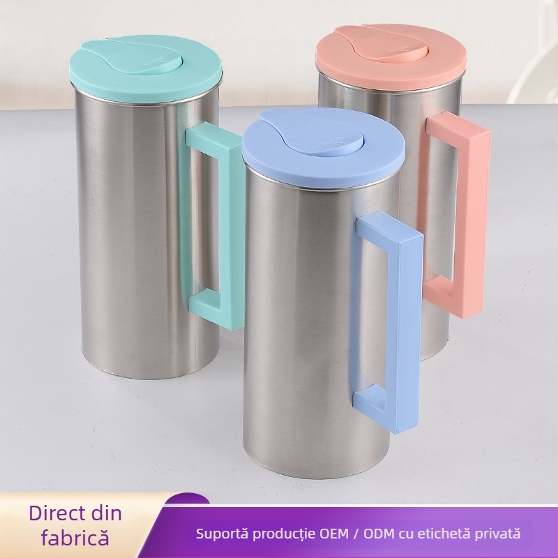 Oțel inoxidabil 1,8 L ceainic pentru apă, ceai și sucuri, stil coreean, utilizare casnică
