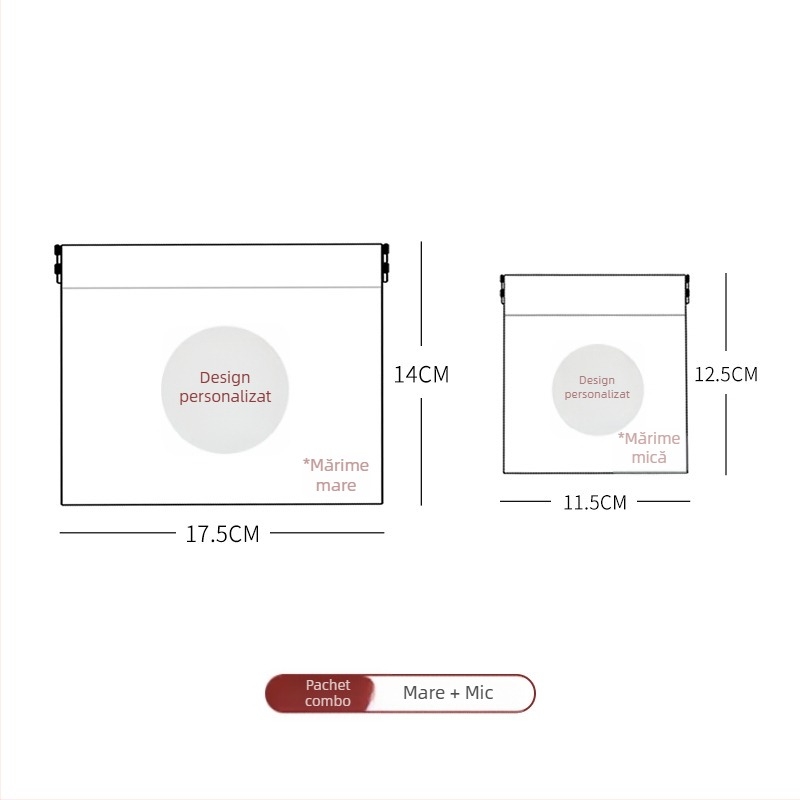 Geantă organizator personalizabilă pentru căști, încărcătoare și cabluri; gentuță cosmetică compactă și organizator de călătorie