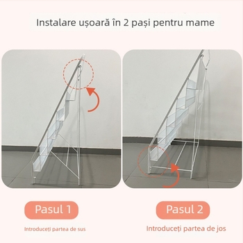 Raft metalic pentru cărți ilustrate pentru copii și reviste, stil simplu modern