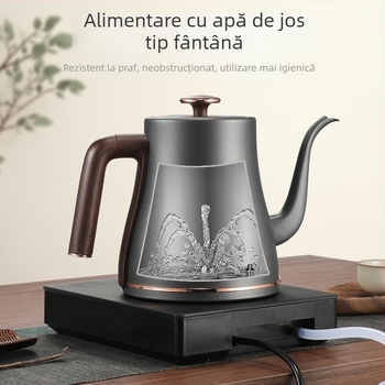 Ceainic electric inteligent, complet automat, cu masă de ceai integrată – sistem all-in-one pentru acasă