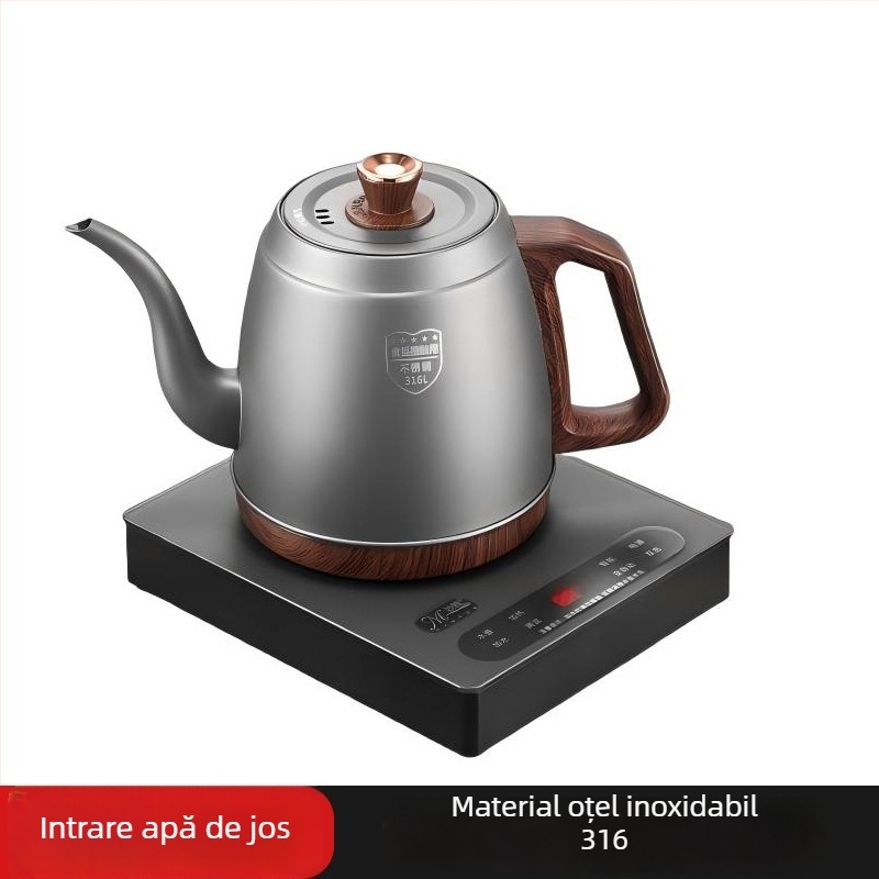 Ceainic electric inteligent, complet automat, cu masă de ceai integrată – sistem all-in-one pentru acasă