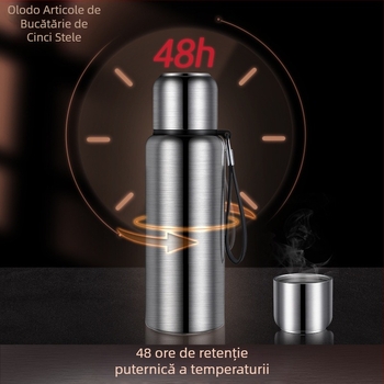 Termos din oțel inoxidabil 316 pentru călătorii și activități în aer liber, pentru mașină, cană de ceai