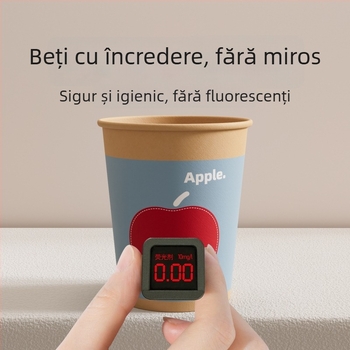 Cupe de unică folosință din hârtie, groase, pentru băuturi calde și reci, protecție împotriva arsurilor, cupe de cafea și ceai drăguțe