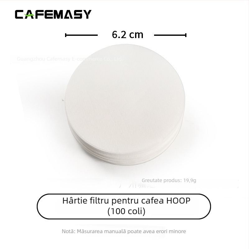 Filtru de cafea pentru pour-over — accesoriu pentru espresso cu extracție uniformă