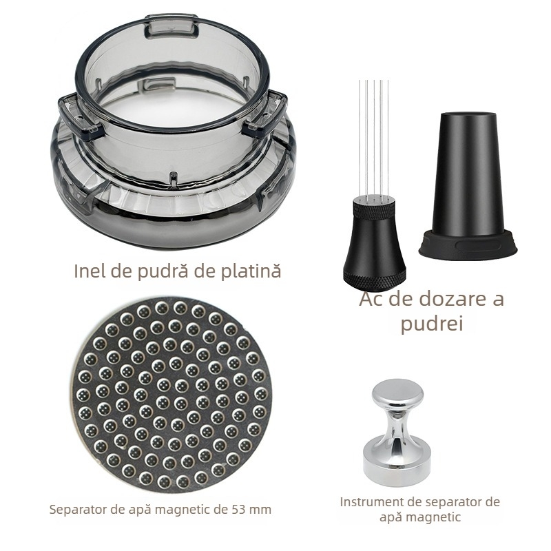 Pâlnie rotundă pentru espresso, 54 mm, hands-free, pentru mânerul Breville Barista