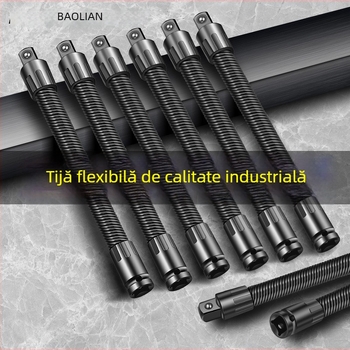 Baolian cheie electrică cu ax flexibil, conector prelungitor și adaptor universal 1/2 inch