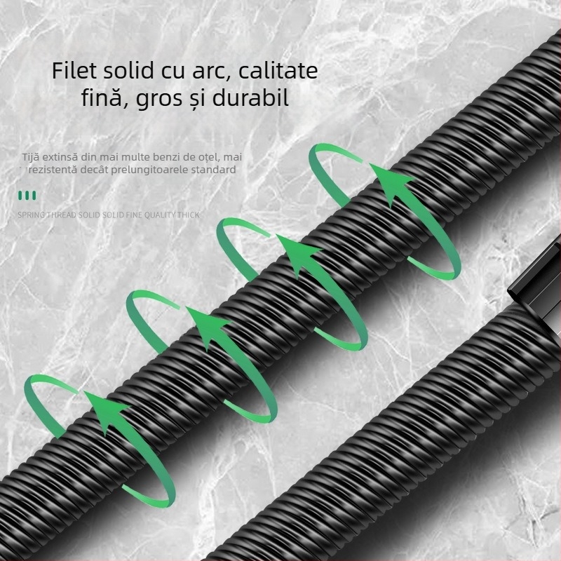Baolian cheie electrică cu ax flexibil, conector prelungitor și adaptor universal 1/2 inch