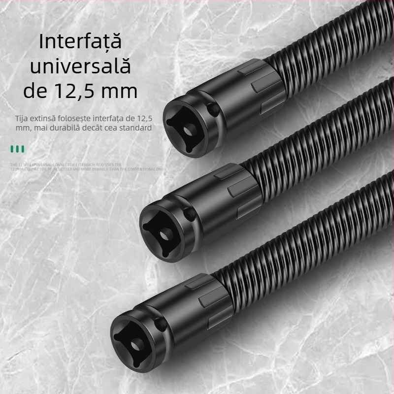 Baolian cheie electrică cu ax flexibil, conector prelungitor și adaptor universal 1/2 inch