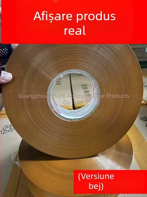 Bandă de sigilare pentru mașini de ambalat, lățime 4,5–5,5 cm, lungime 1000 m, aderență înaltă, bandă de ambalare transparentă