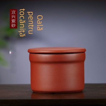 Oală ceramică din lut mov Yixing Zisha, pentru gătit la bain-marie, caserolă pentru supe Bird's Nest