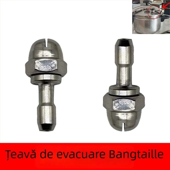 Accesoriu pentru oală sub presiune, protecție la explozie: supapă de limitare a presiunii, conductă de evacuare și supapă de siguranță