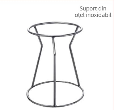 Set de unelte pentru takoyaki din oțel inoxidabil: pâlnie pentru bile de caracatiță, pâlnie conică pentru aluat și separator