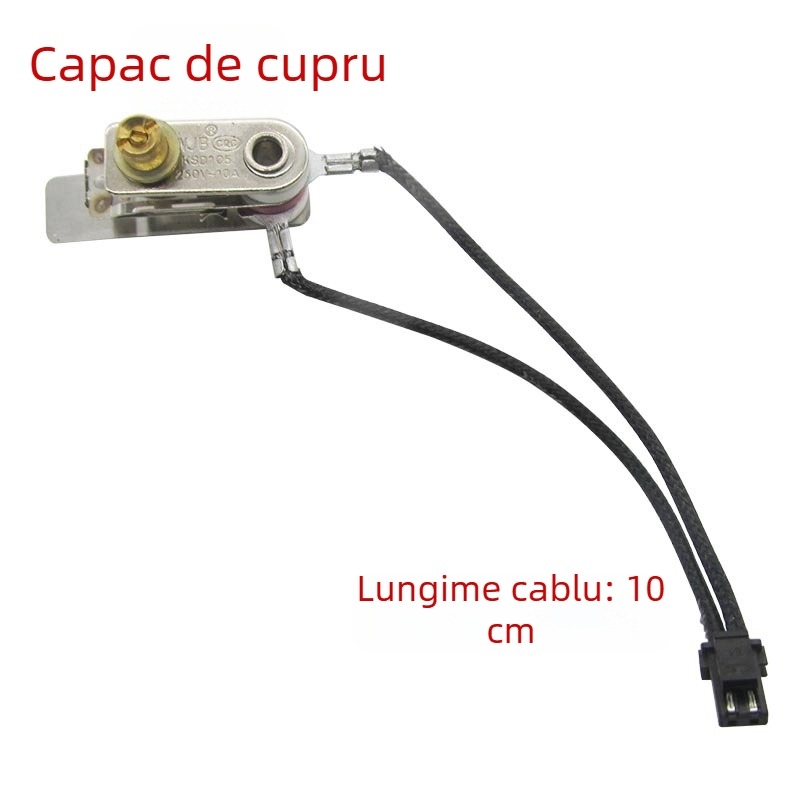 Comutator de control al temperaturii cu limitator cu fir pentru oală sub presiune electrică, contacte placate cu argint, compatibil cu mai multe mărci