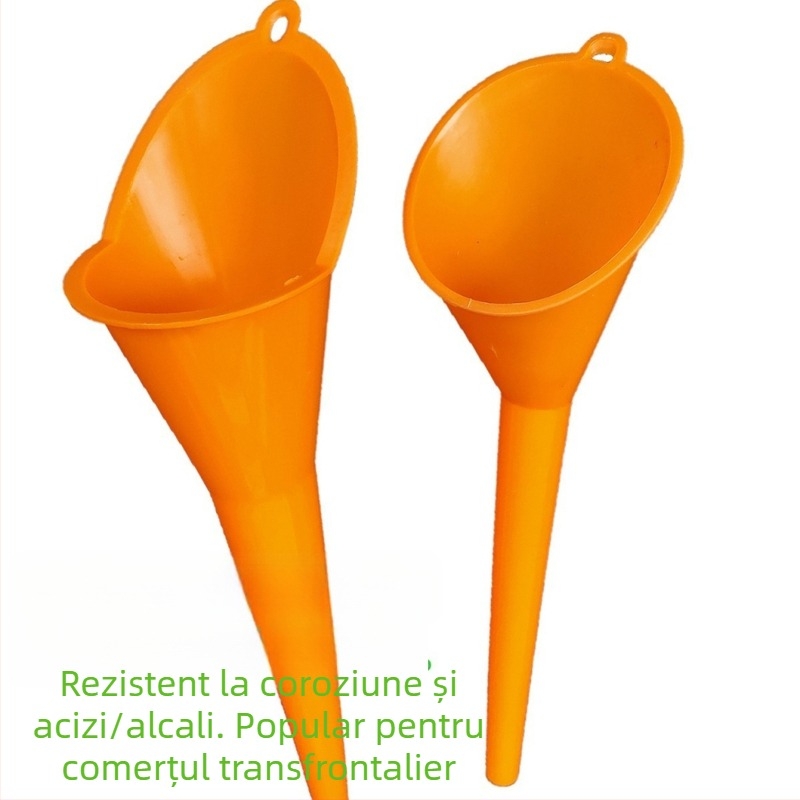 Funnel din plastic pentru alimentarea cu carburant a mașinilor și motocicletelor – ulei de motor, benzină și uree