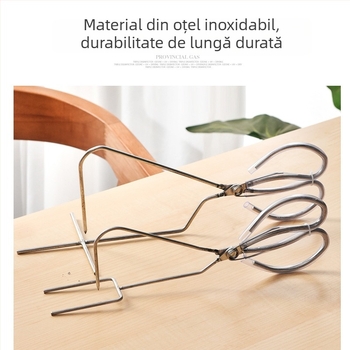 Set unelte glazură ceramică: clipsuri de glazură din oțel inoxidabil, dispozitiv de scufundare a glazurii, clește de glazurare, unelte de glazurare pentru ceramică crudă; include ceașcă și farfurie
